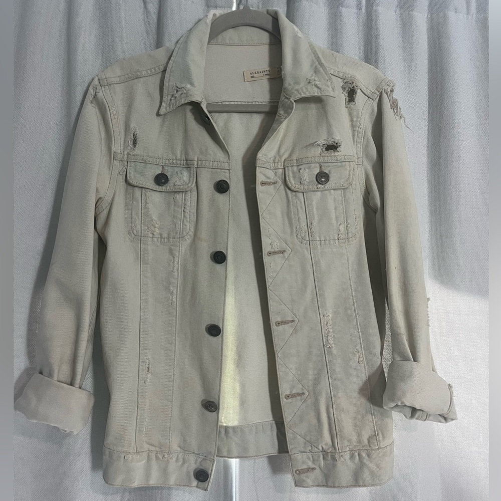 All Saints Vintage Denim Jacket